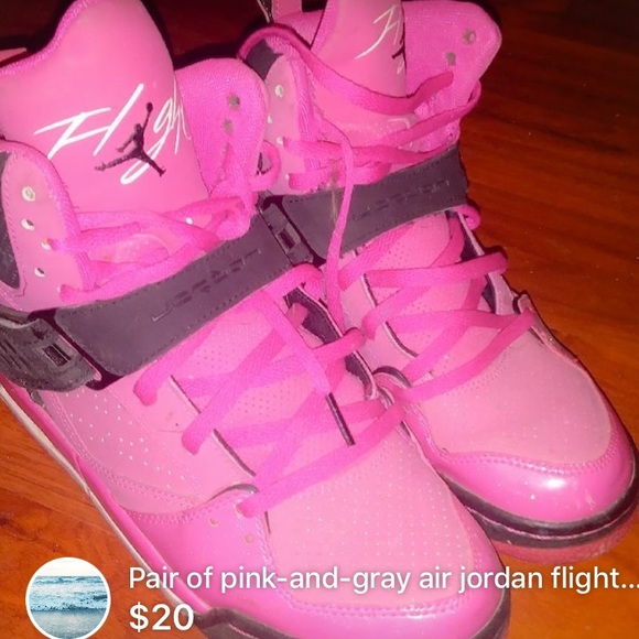 jordan flight pink